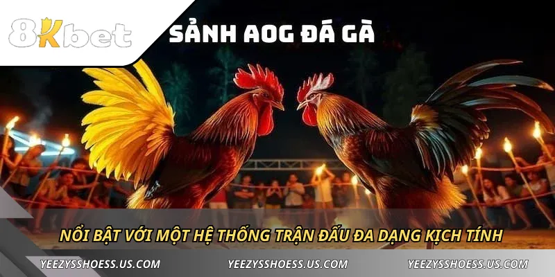 Nổi bật với một hệ thống trận đấu đa dạng kịch tính